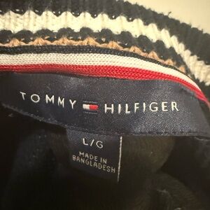 Tommy Hilfiger Navy and White Blouse